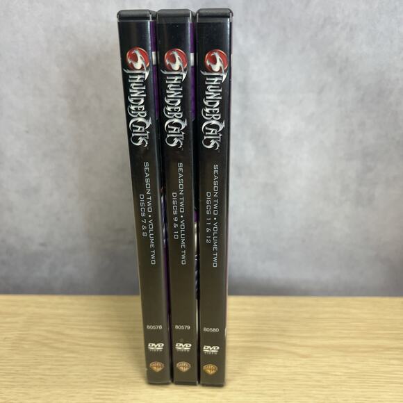 Thundercats Season 2, 5 Discs Lot 7, 9, 10, 11 & 12 Great Condition. - Picture 10 of 10